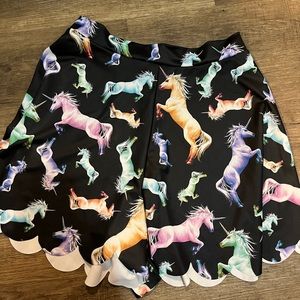 Blackmilk unicorn shorts